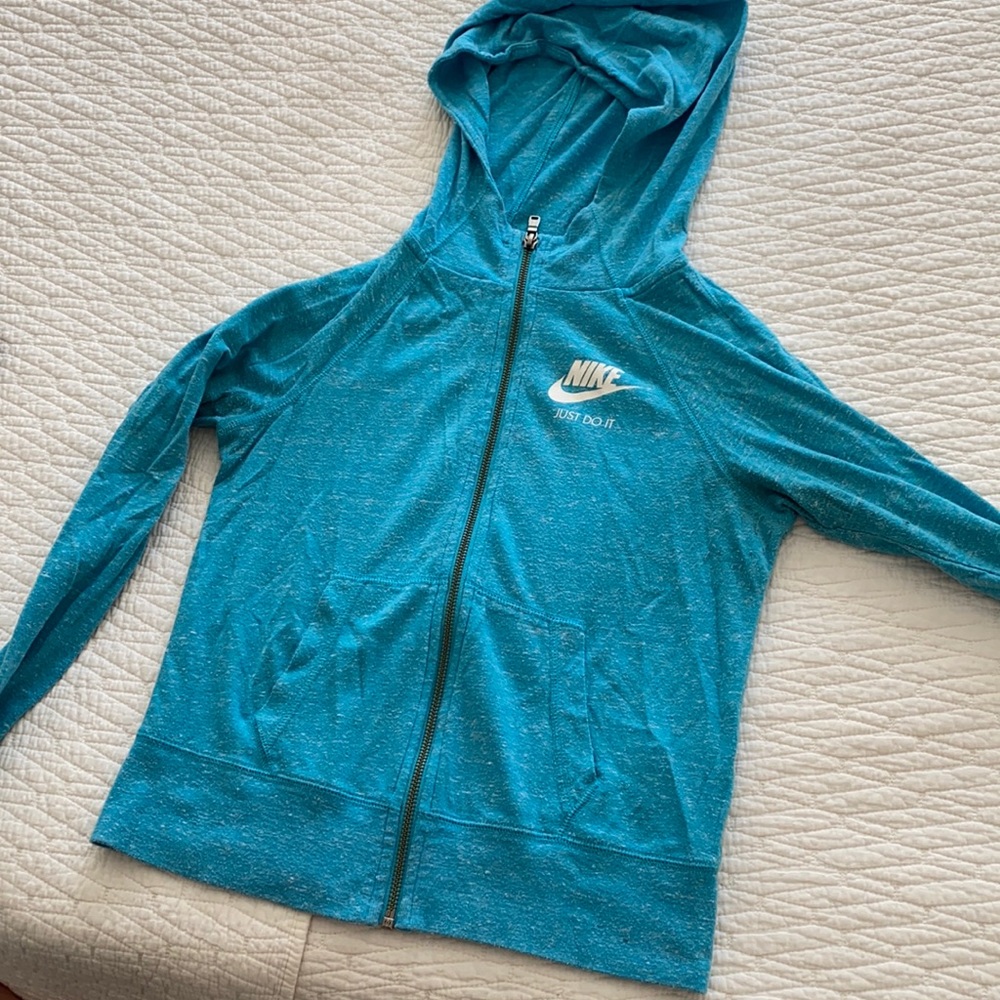 Blue Nike Zip Up